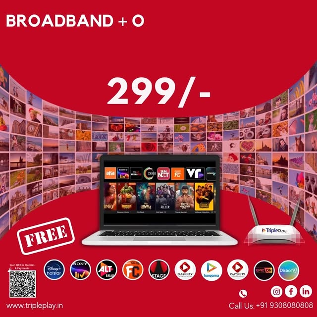 High Speed Broadband Packages Gurgaon