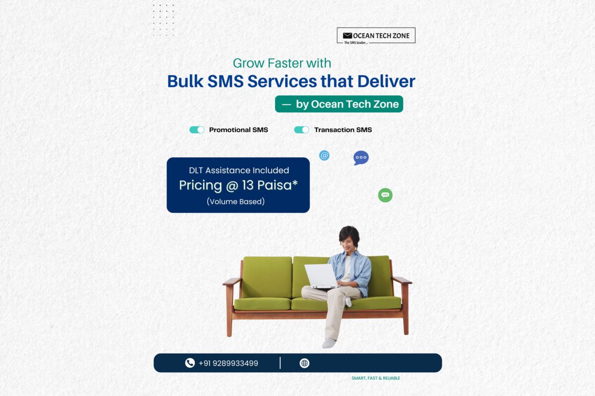 Grow Faster with Bulk SMS Services that Deliver —  by Ocean Tech Zone