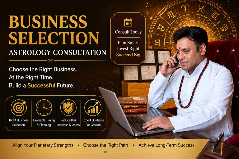 Business selection astrology consultation