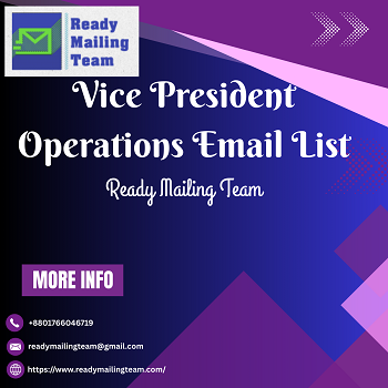 VP Of Operations Email Address List