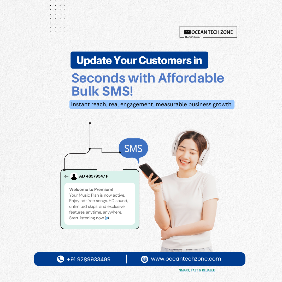 Update Your Customers in Seconds with Affordable Bulk SMS!