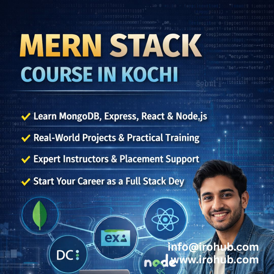 MERN STACK COURSE IN KOCHI.