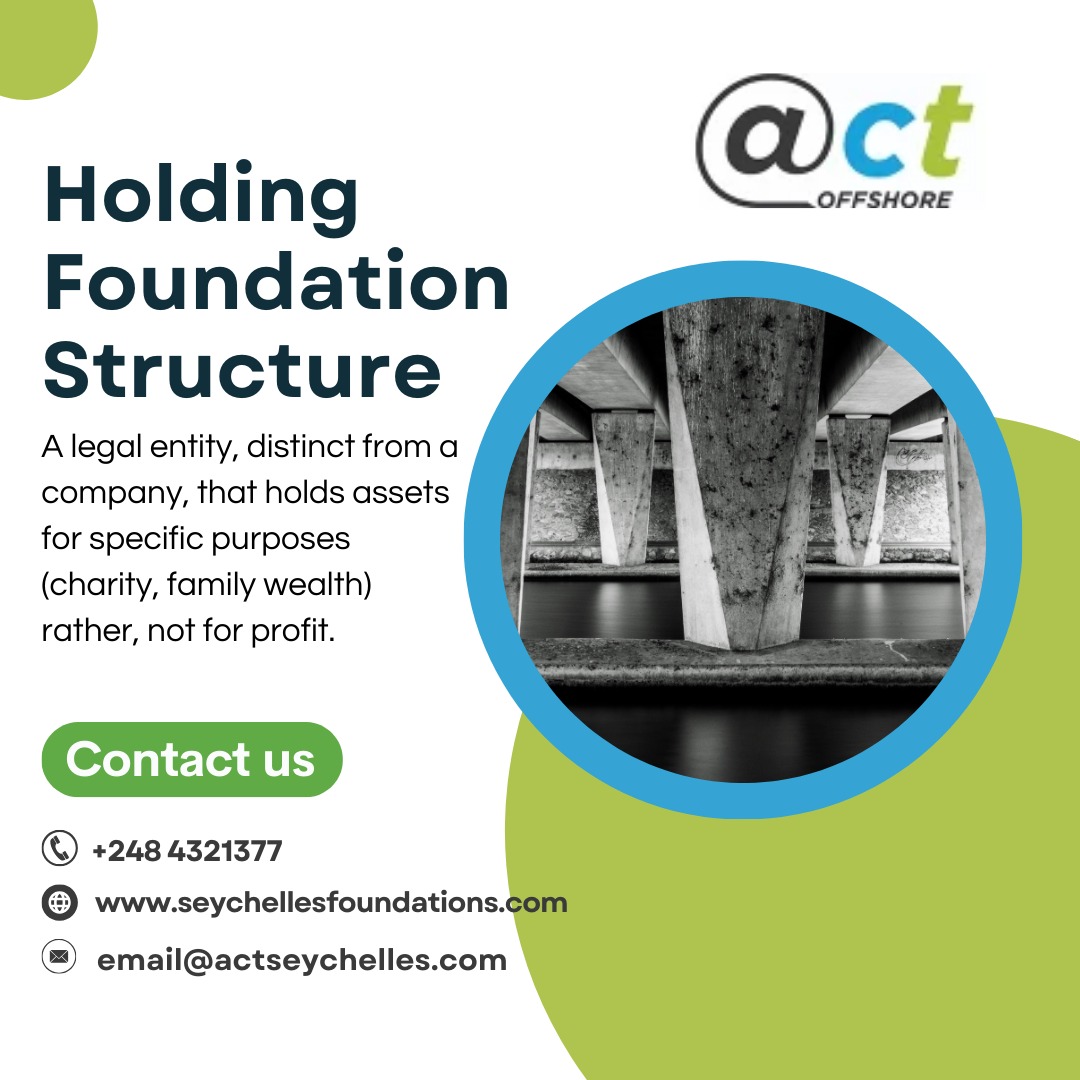 Holding foundation structure
