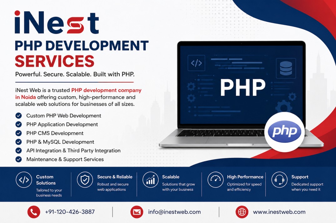 PHP development services for businesses