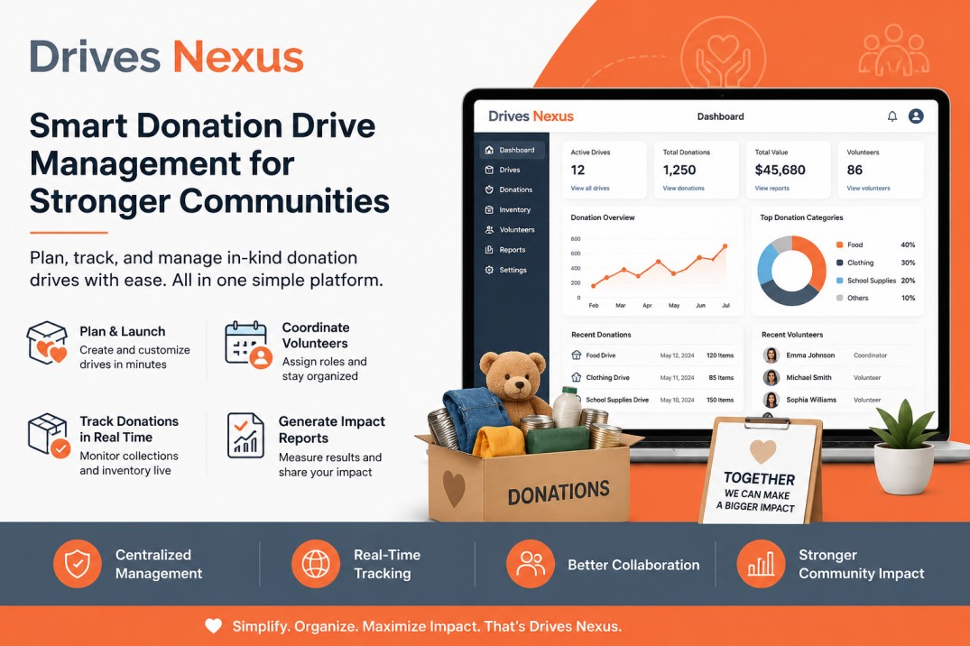 Smart Donation Drive managent Platform