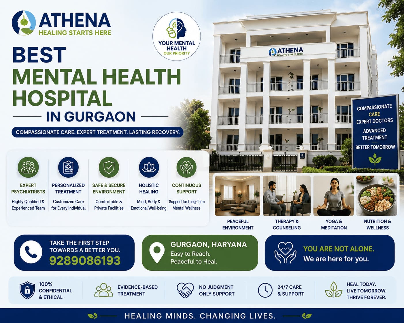 best mental hospital in Gurgaon