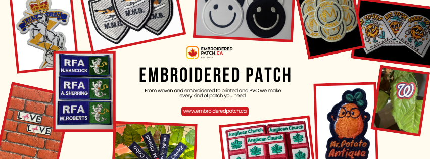 Embroidered Patch CA Cover Photo
