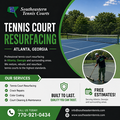 Tennis Court Resurfacing Atlanta Georgia - Copy