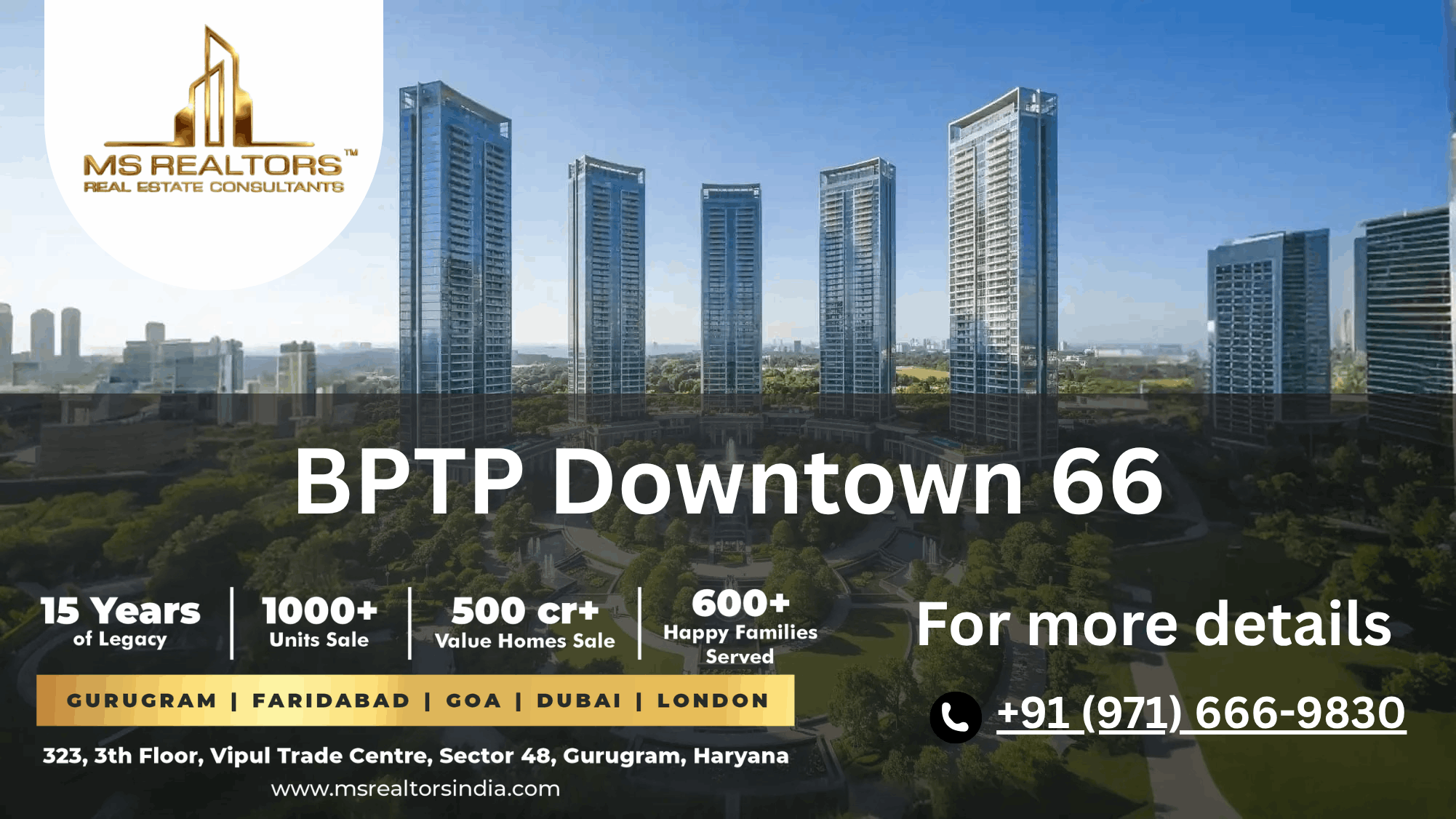 BPTP Downtown 66 (1)