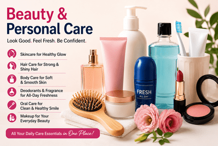 Everyday Beauty & Personal Care Essentials Online