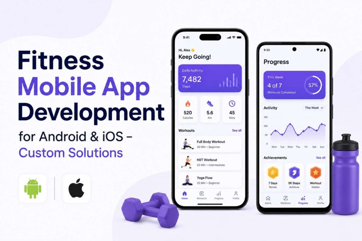 FitnessMobileAppDevelopmentforAndroidiOSCustomSolution