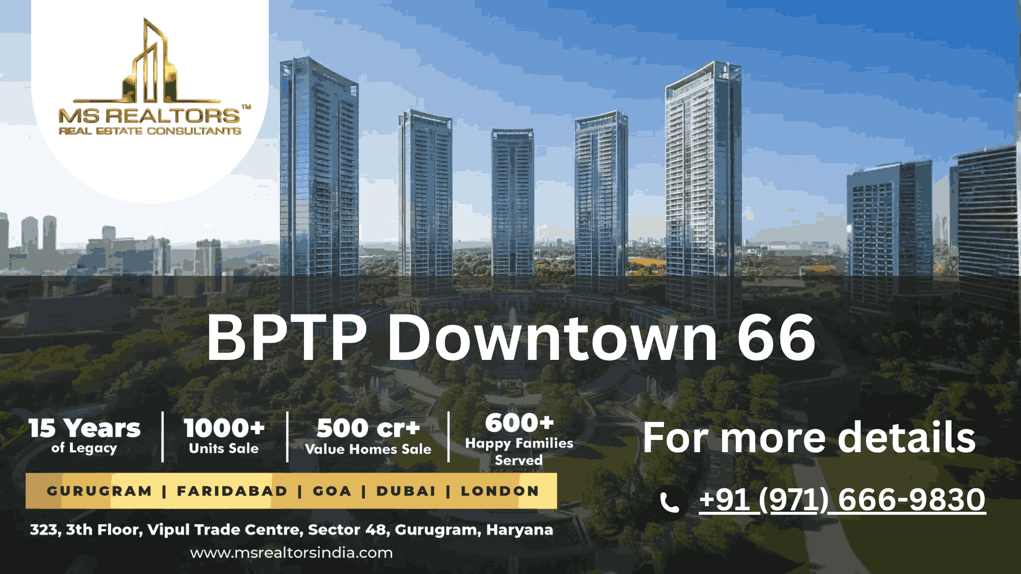 BPTP Downtown 66 (2)