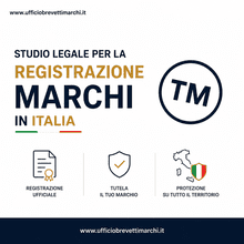 Studio legale per la registrazione marchi in Italia