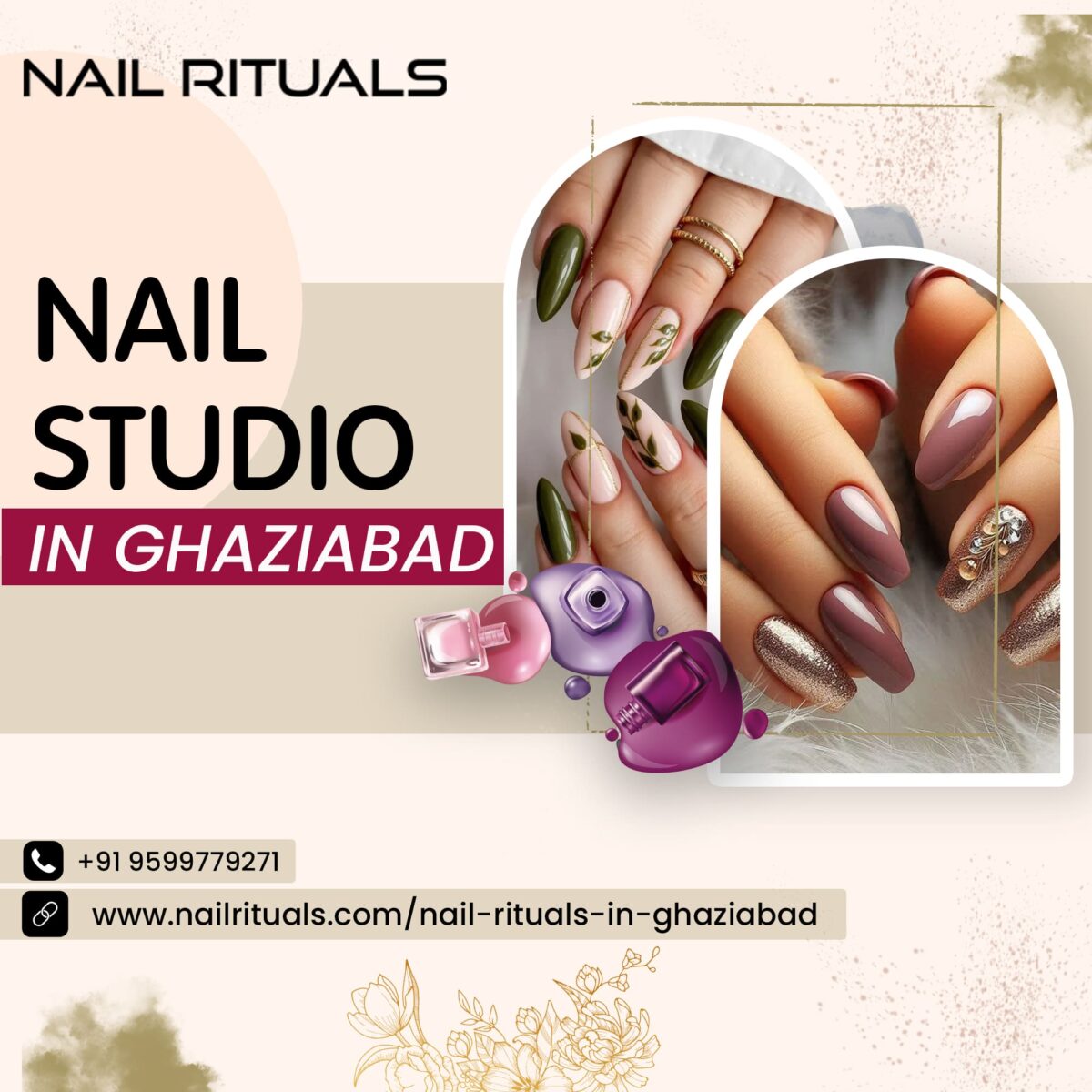Nail Studio in Ghaziabad for Trendy Nail Services (1)