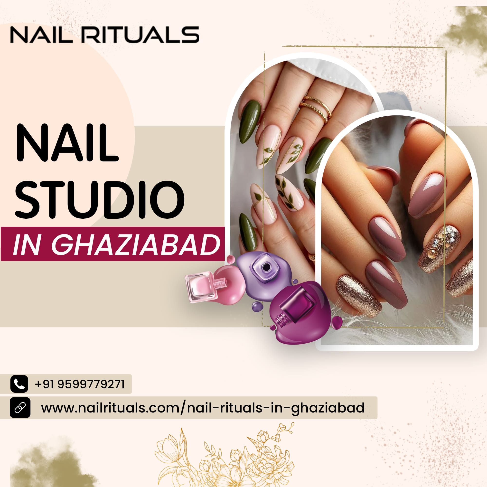 Nail Studio in Ghaziabad for Trendy Nail Services (1)