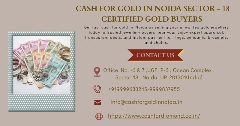 Cash For Gold In Noida Sector 18 - Certified Gold Buyers (2)