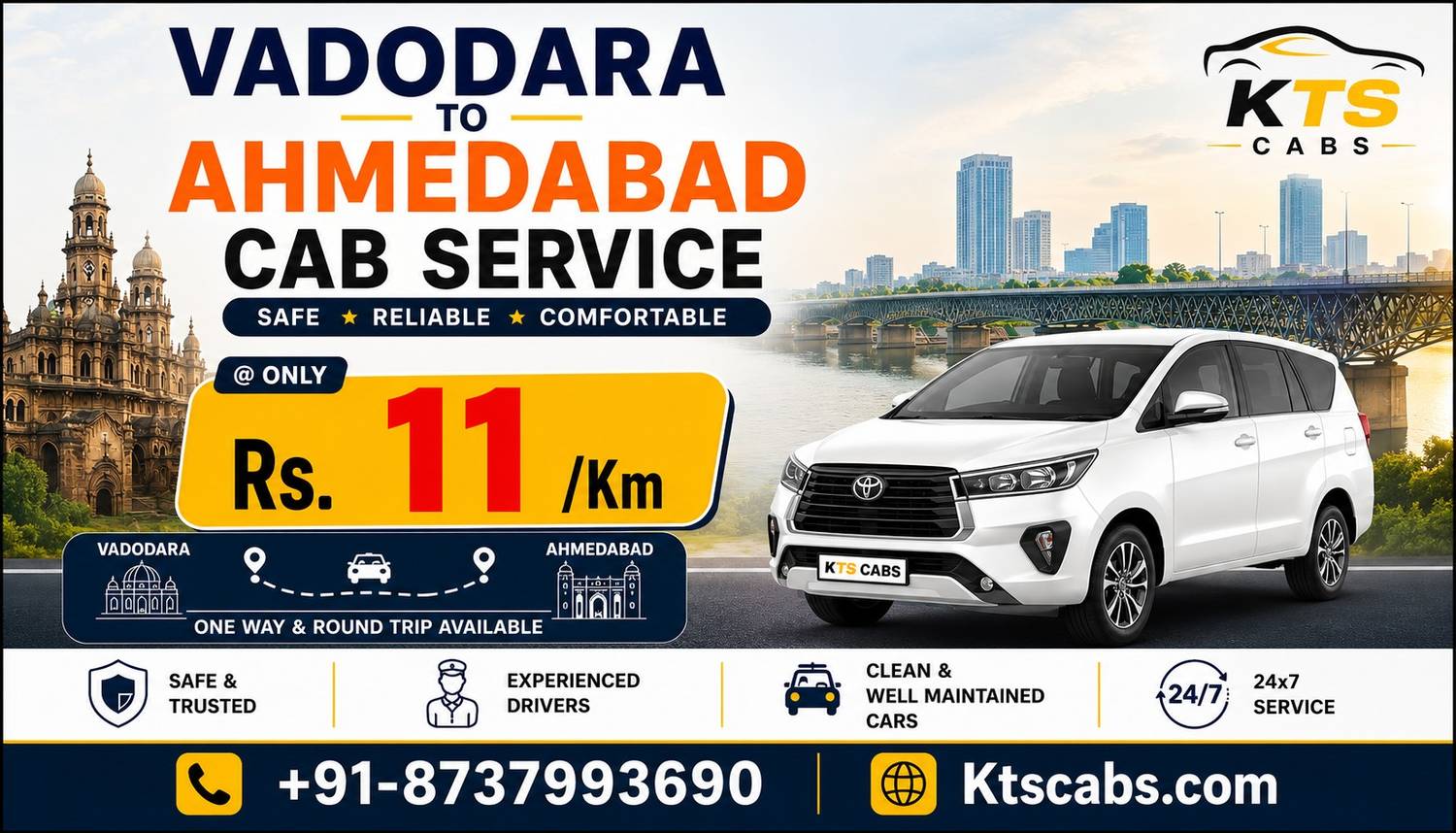 Vadodara-to-Ahmedabad-cab-service