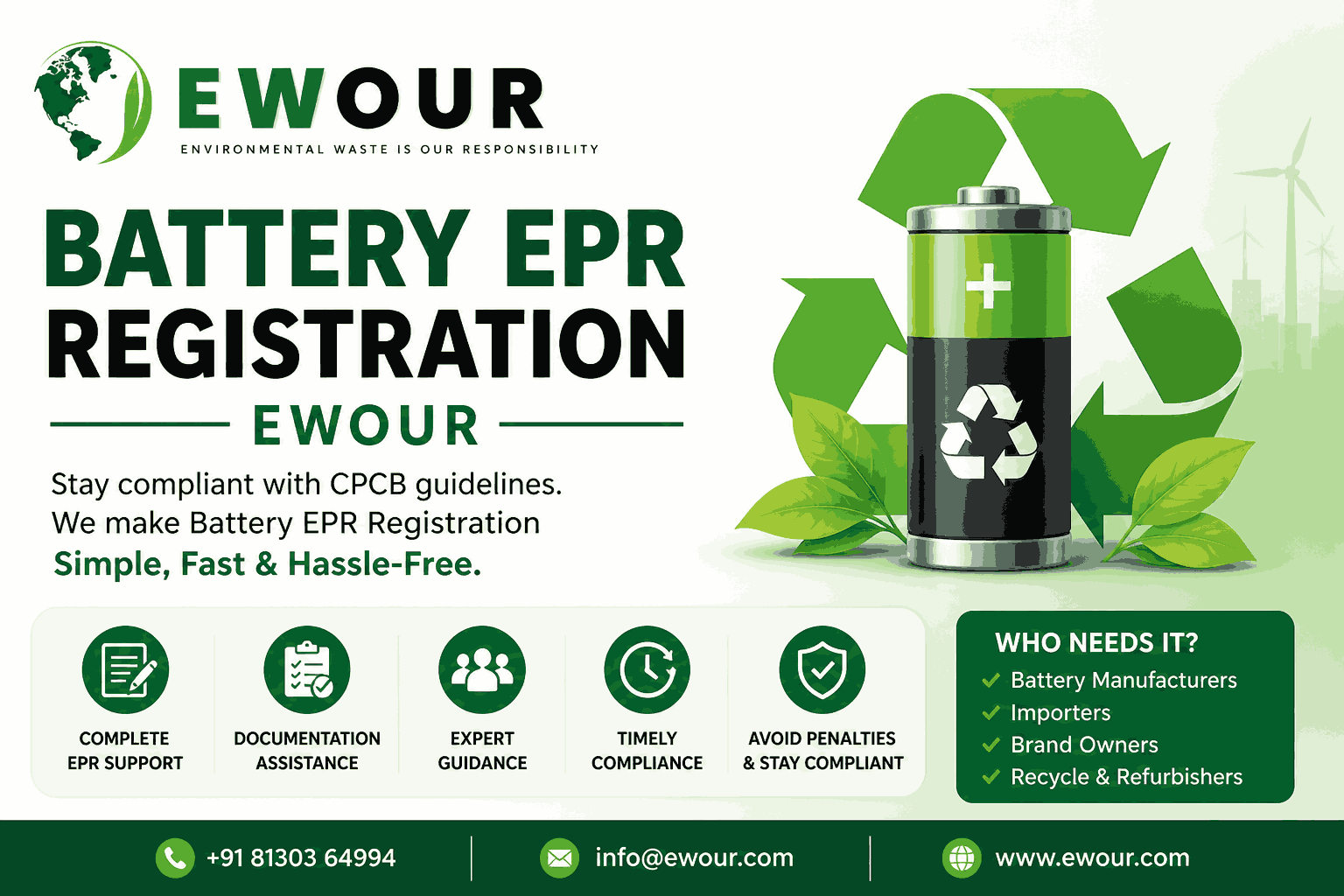 BATTERY EPR REGISTRATION