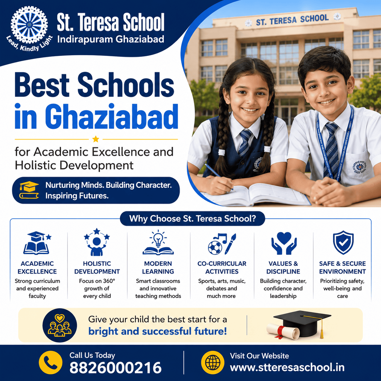 Best Schools in Ghaziabad for Academic Excellence and Holistic Development