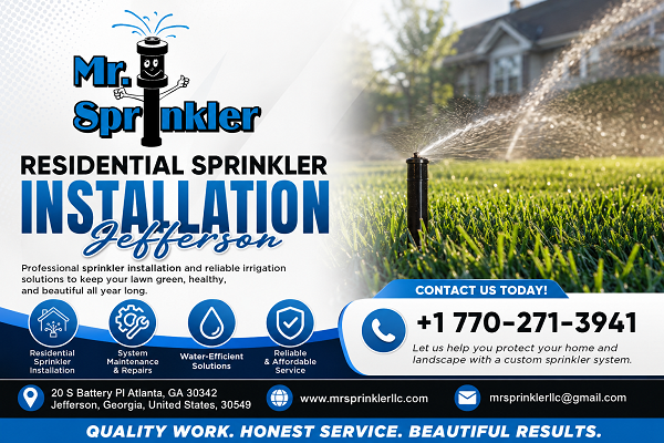 Eco-Friendly Irrigation Jefferson GA