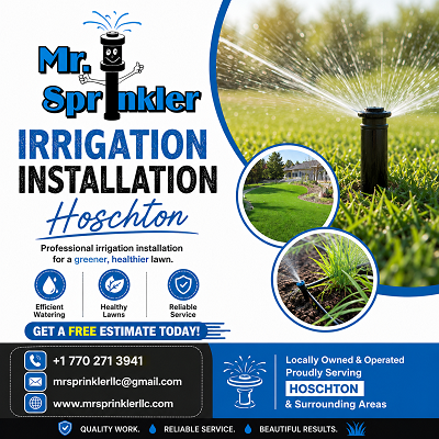 Irrigation Installation Hoschton