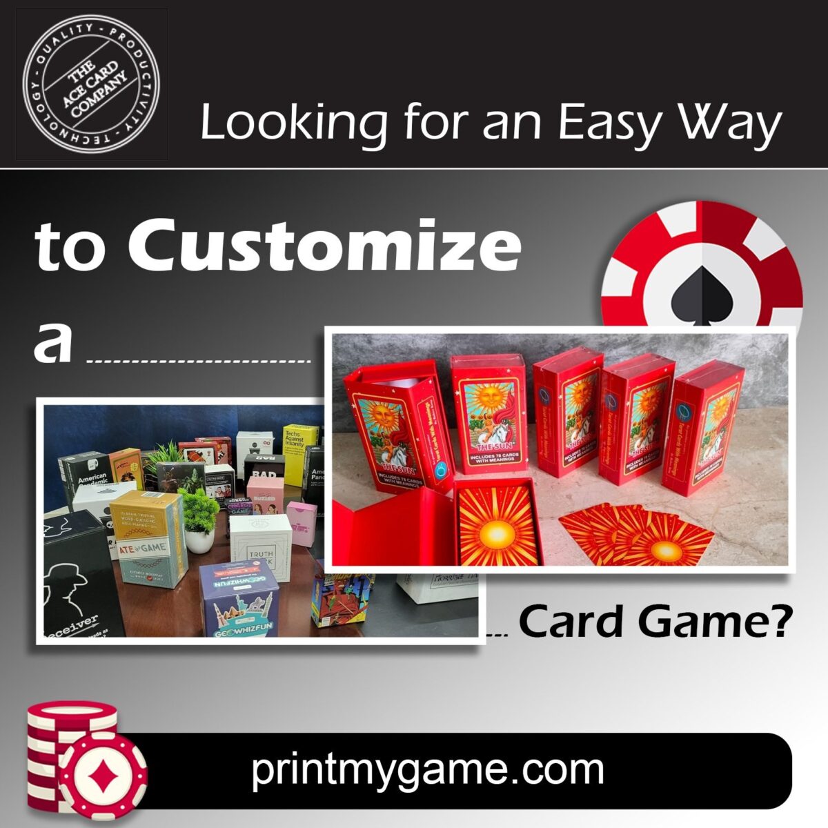 Looking for an Easy Way to Customize a Card Game