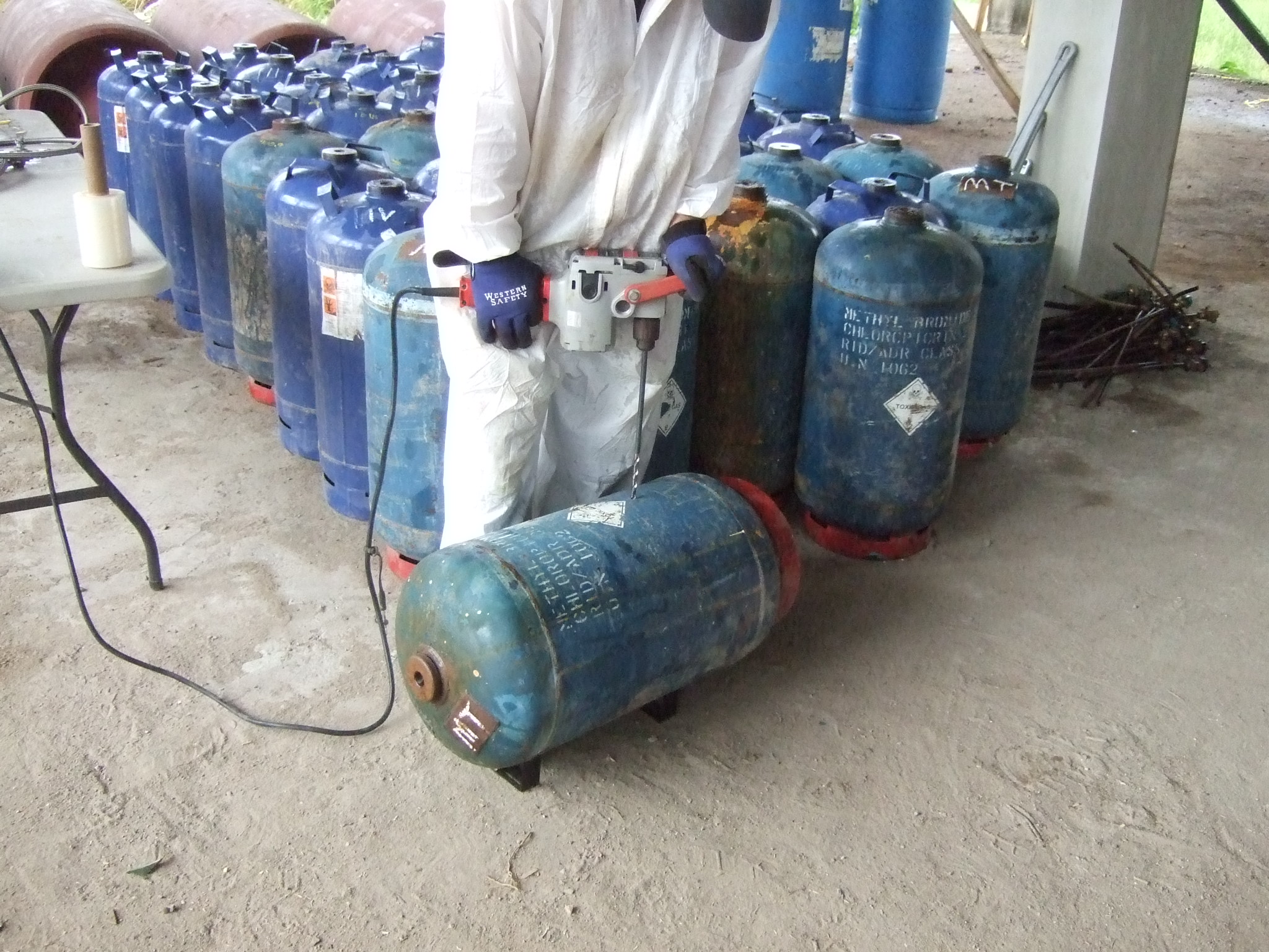 Waste Gas Cylinder Disposal