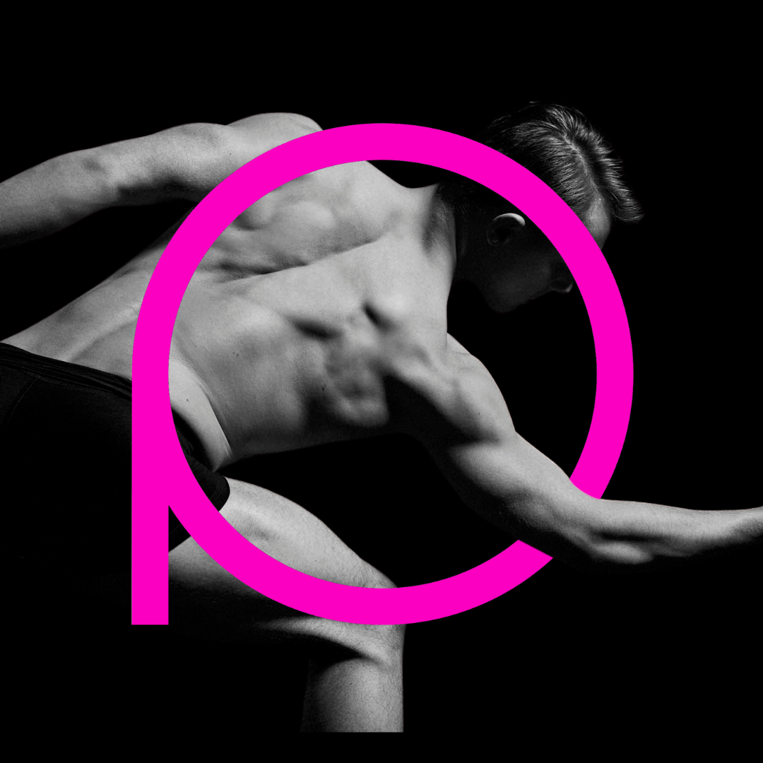 Black and White w Pink P