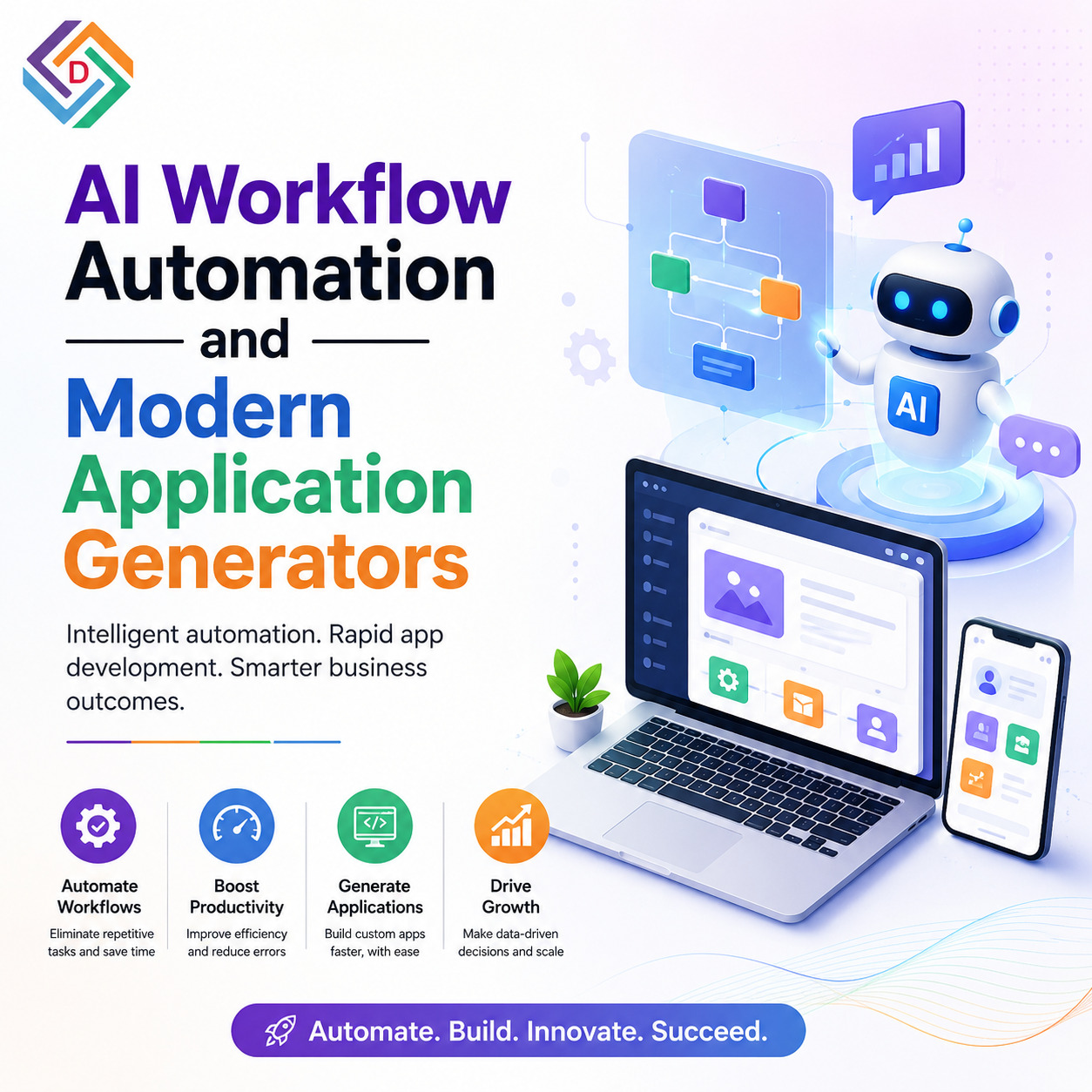 AI Workflow Automation and Modern Application Generators