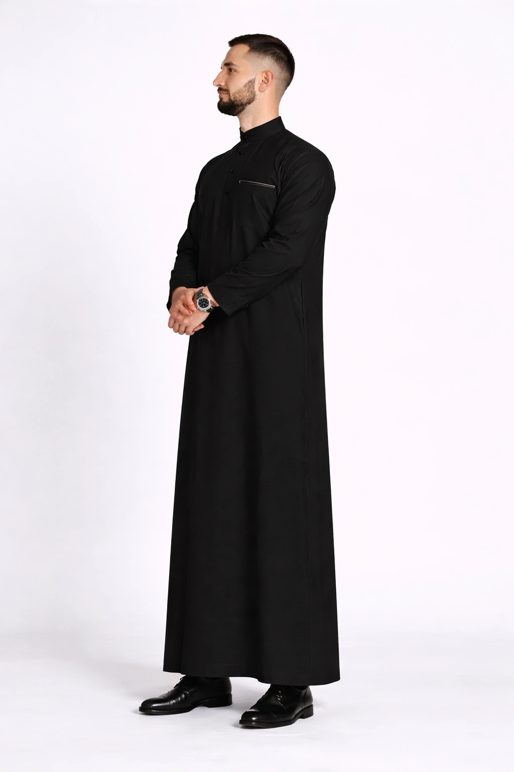 Saudi-Arabian-Thobes-Black