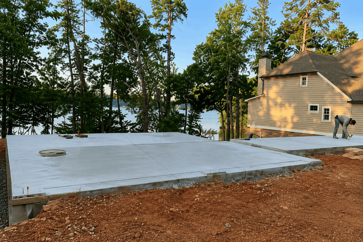 Concrete Driveway Flowery Branch GA (1)