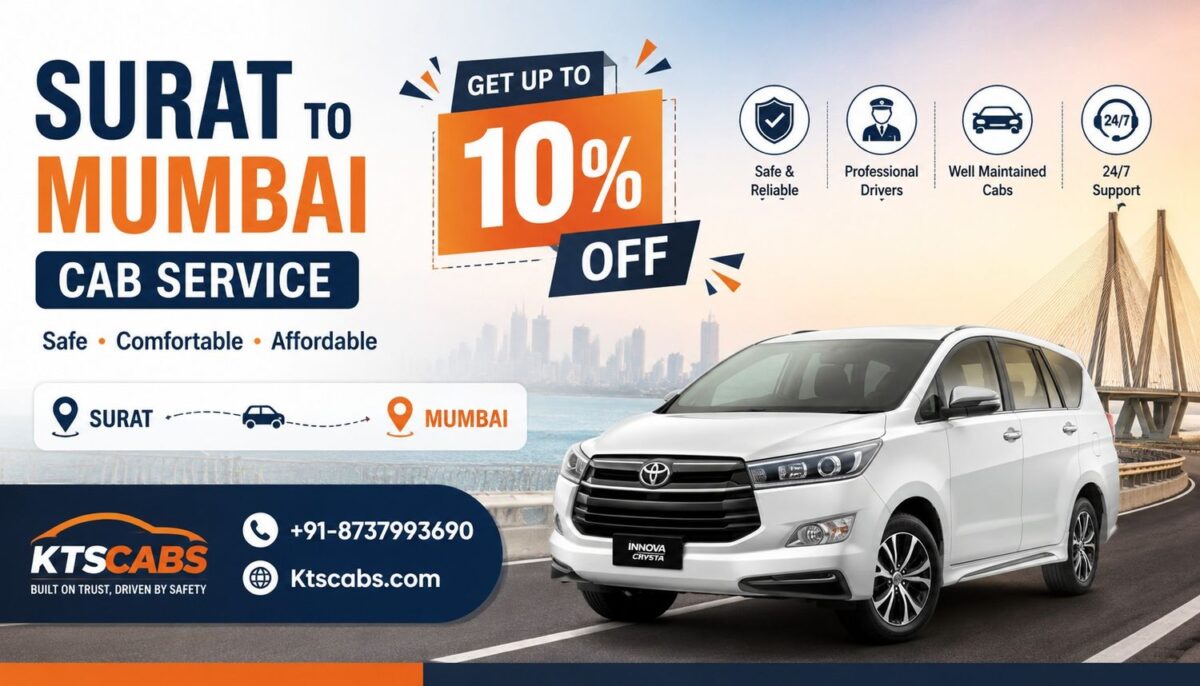 Surat-to-Mumbai-Cab-Service