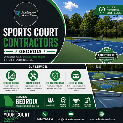 Sports Court Contractors Georgia