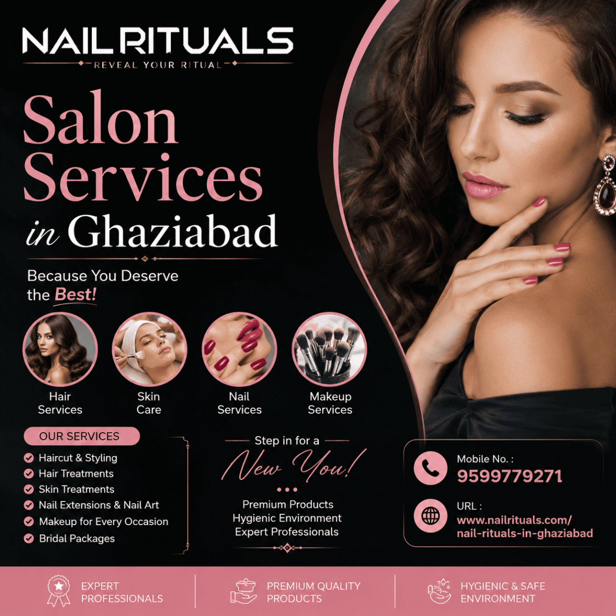 Salon Services in Ghaziabad for Complete Beauty and Grooming Care