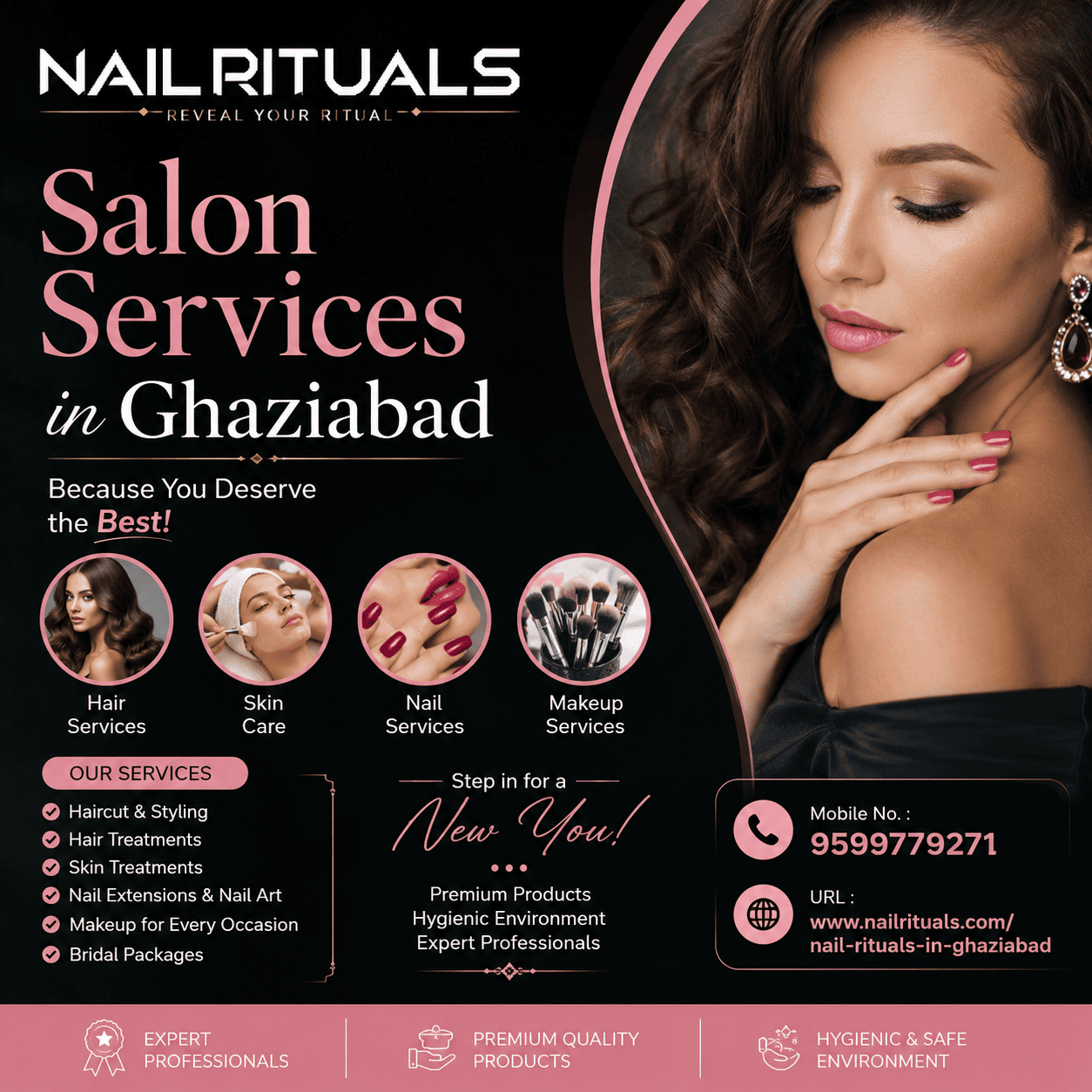 Salon Services in Ghaziabad for Complete Beauty and Grooming Care