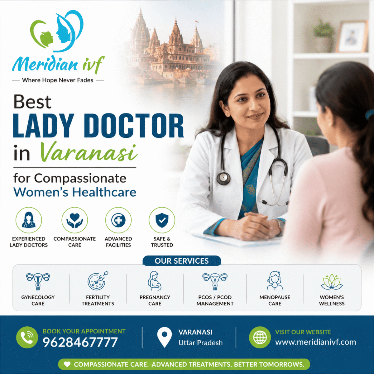Best Lady Doctor in Varanasi for Compassionate Women's Healthcare