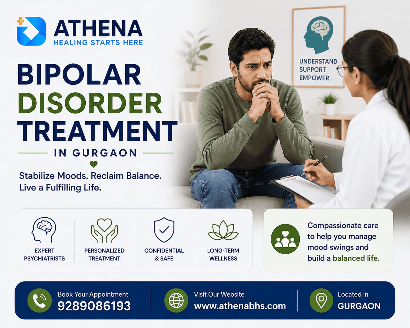 Bipolar Disorder Treatment in Gurgaon