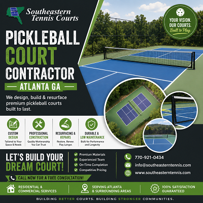 Pickleball Court Contractor Atlanta GA - Copy