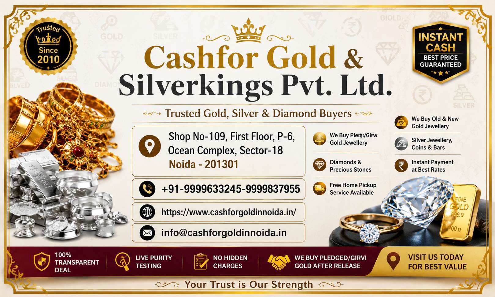 Trusted Gold And Silver Buyer _250kb