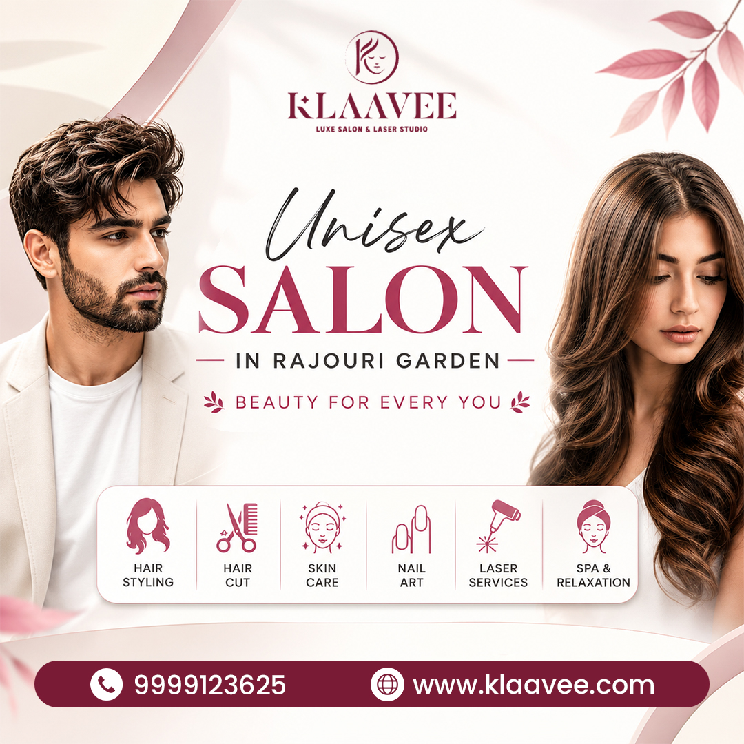 Luxe Salon & Laser Studio is a premium Unisex Salon in Rajouri Garden offering