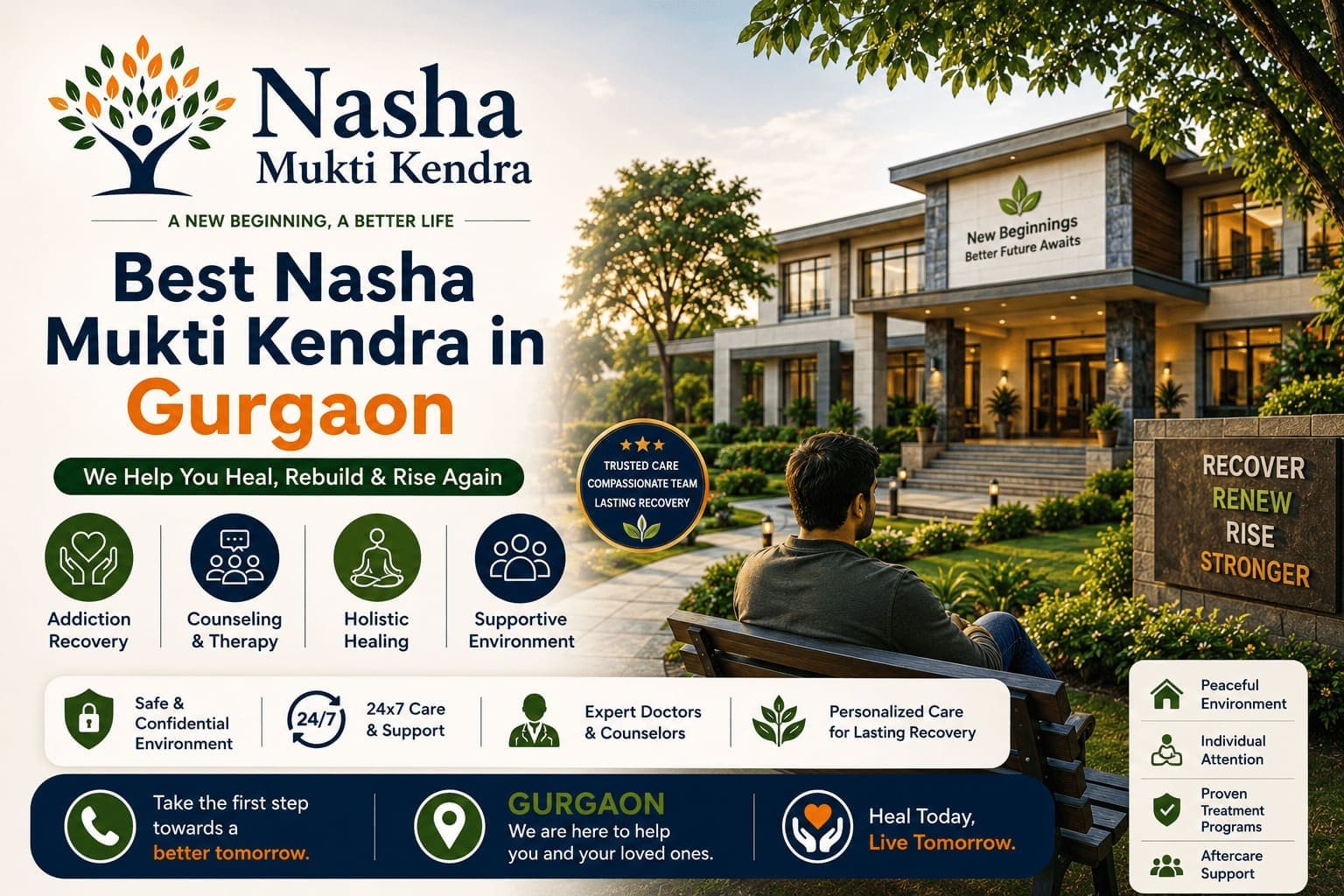 Best Nasha Mukti Kendra in Gurgaon