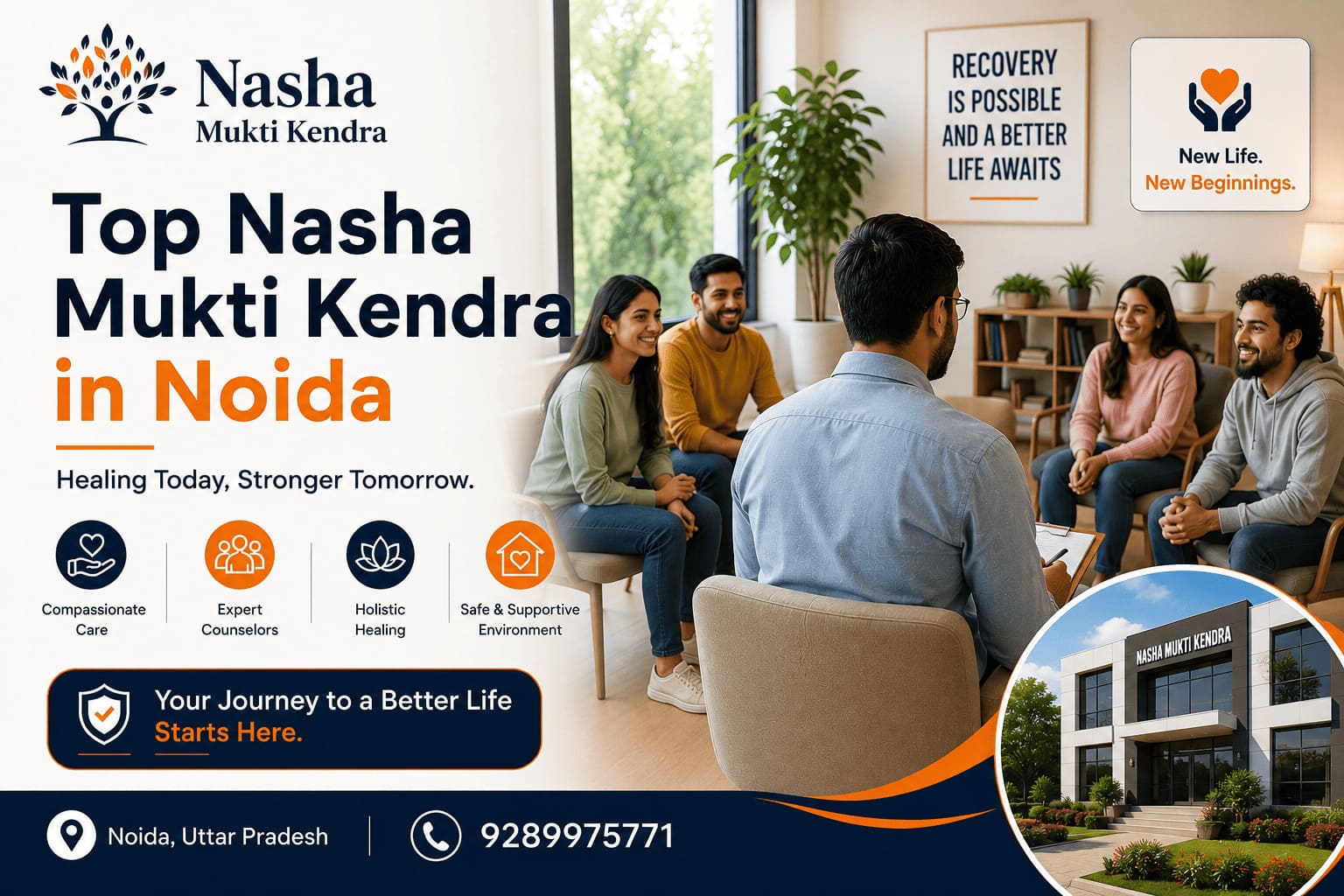 top nasha mukti kendra in Noida