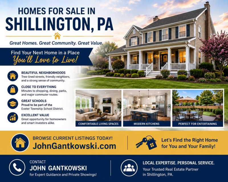 Houses for Sale in Shillington PA