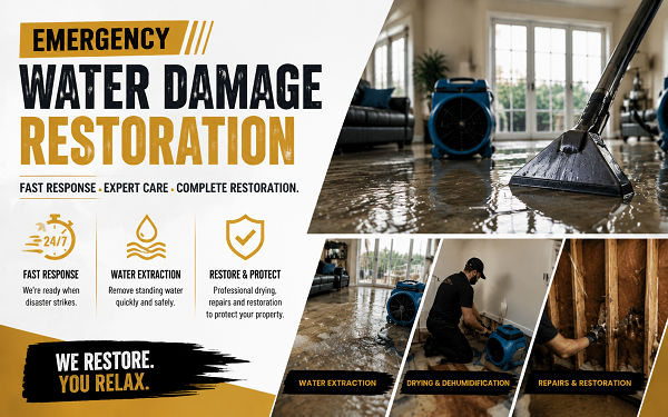 Emergency Water Damage Restoration