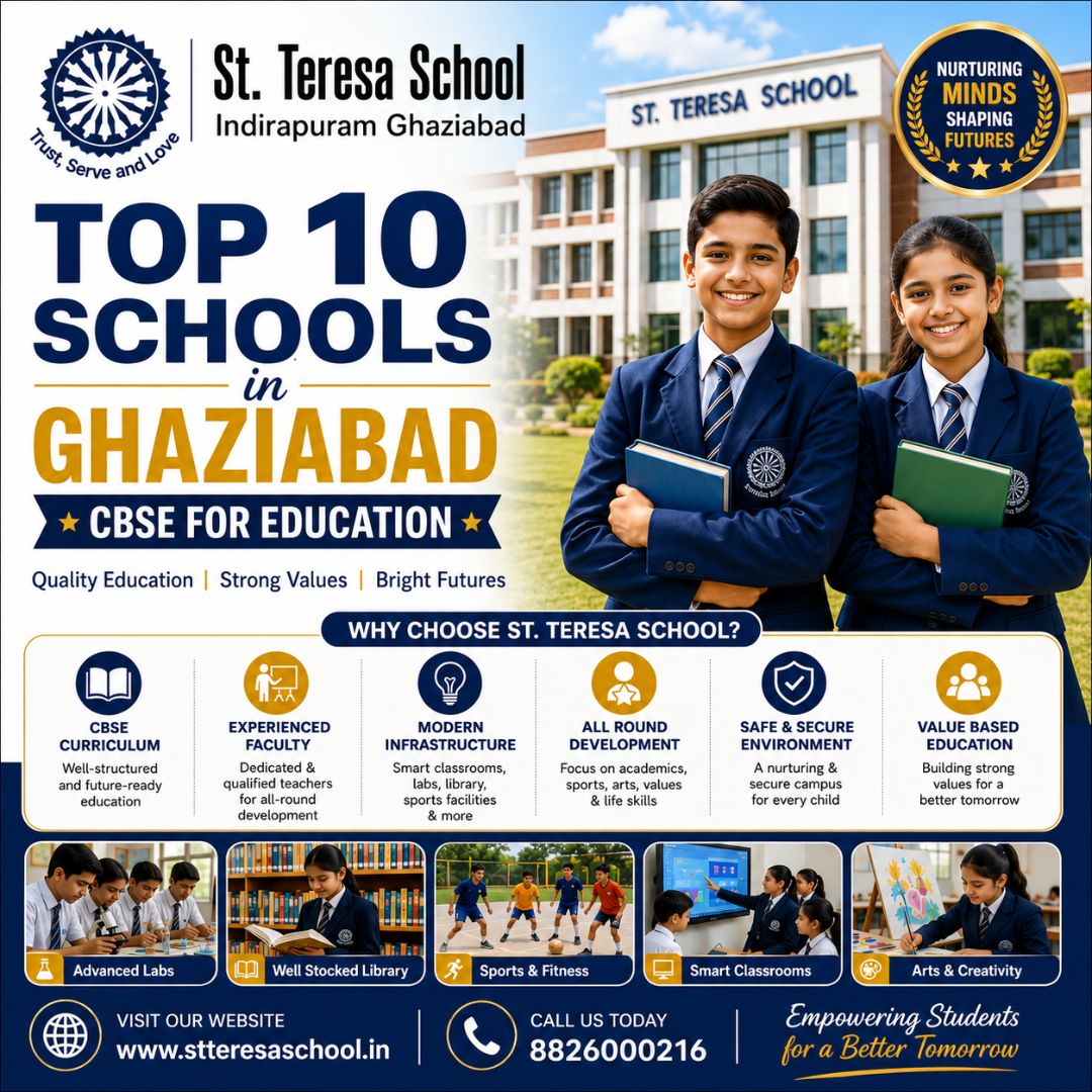Top 10 Schools in Ghaziabad CBSE for Education