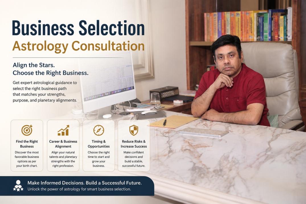 Business selection astrology consultation 2