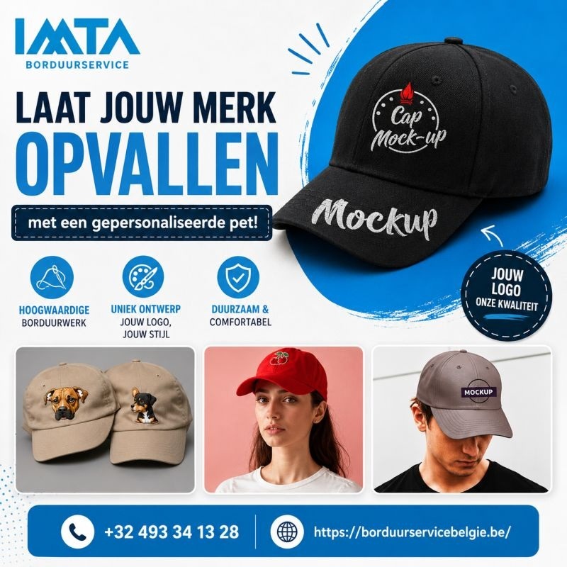 Laat jouw merk opvallen met een gepersonaliseerde pet!