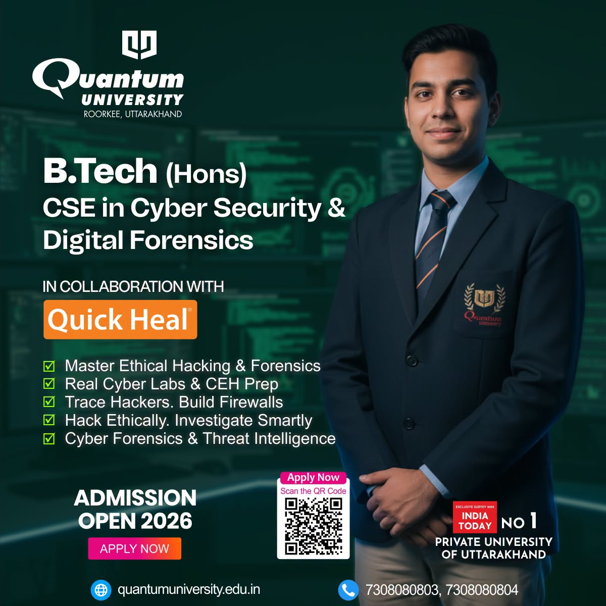 top university for b tech cse in dehradun 0