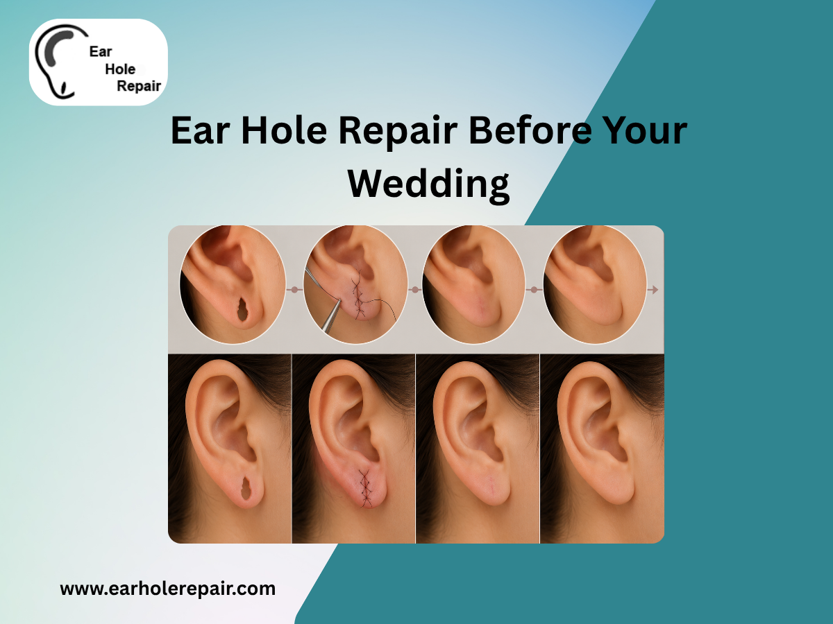 Ear Hole Repair Before Your Wedding