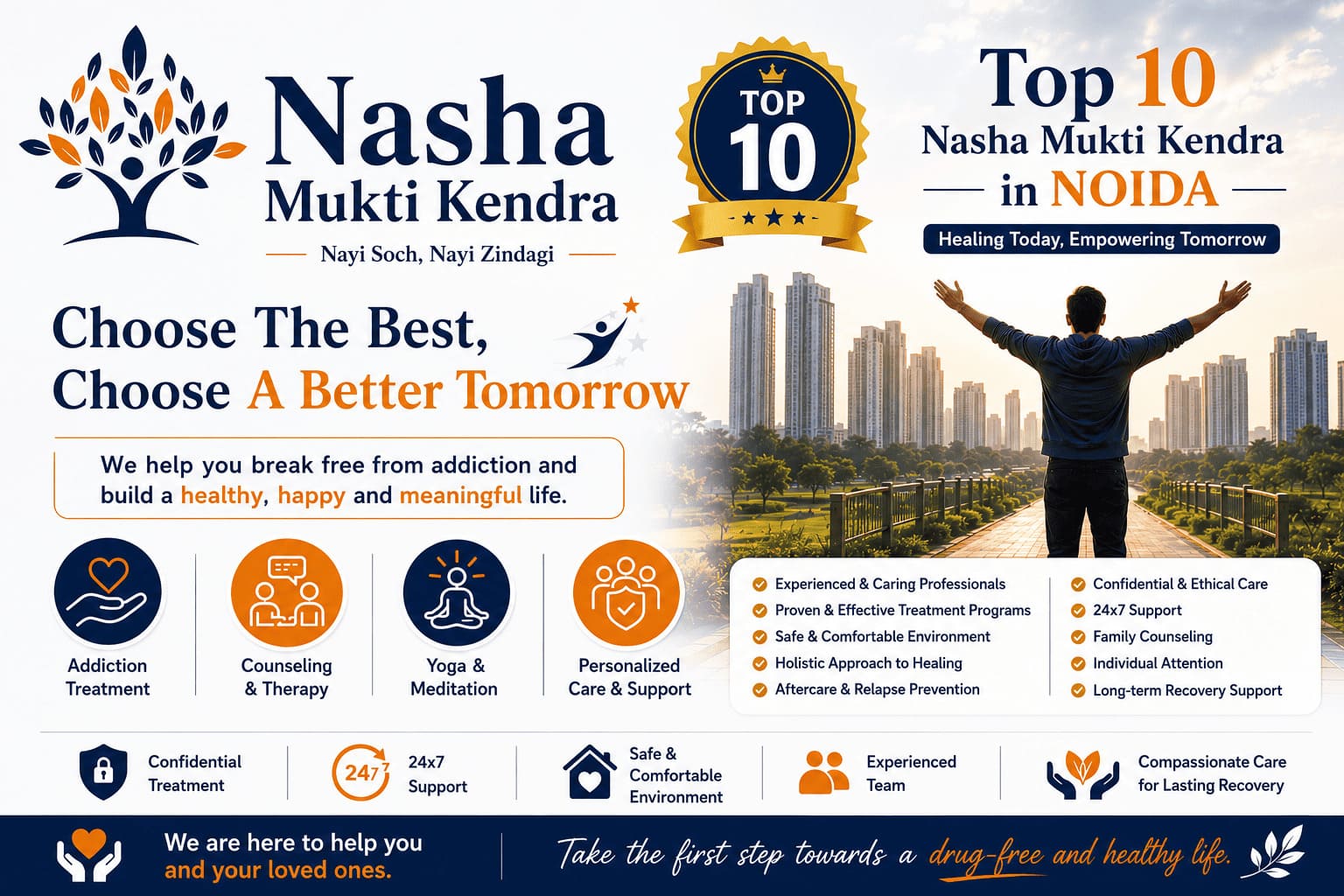 Top 10 Nasha Mukti Kendra in Noida
